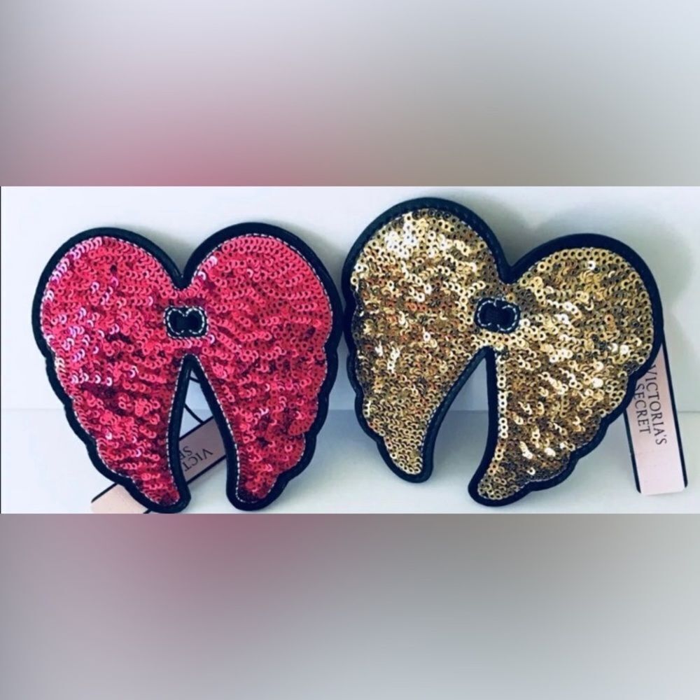 New Victoria’s Secret Hair Tie bling Angel wings